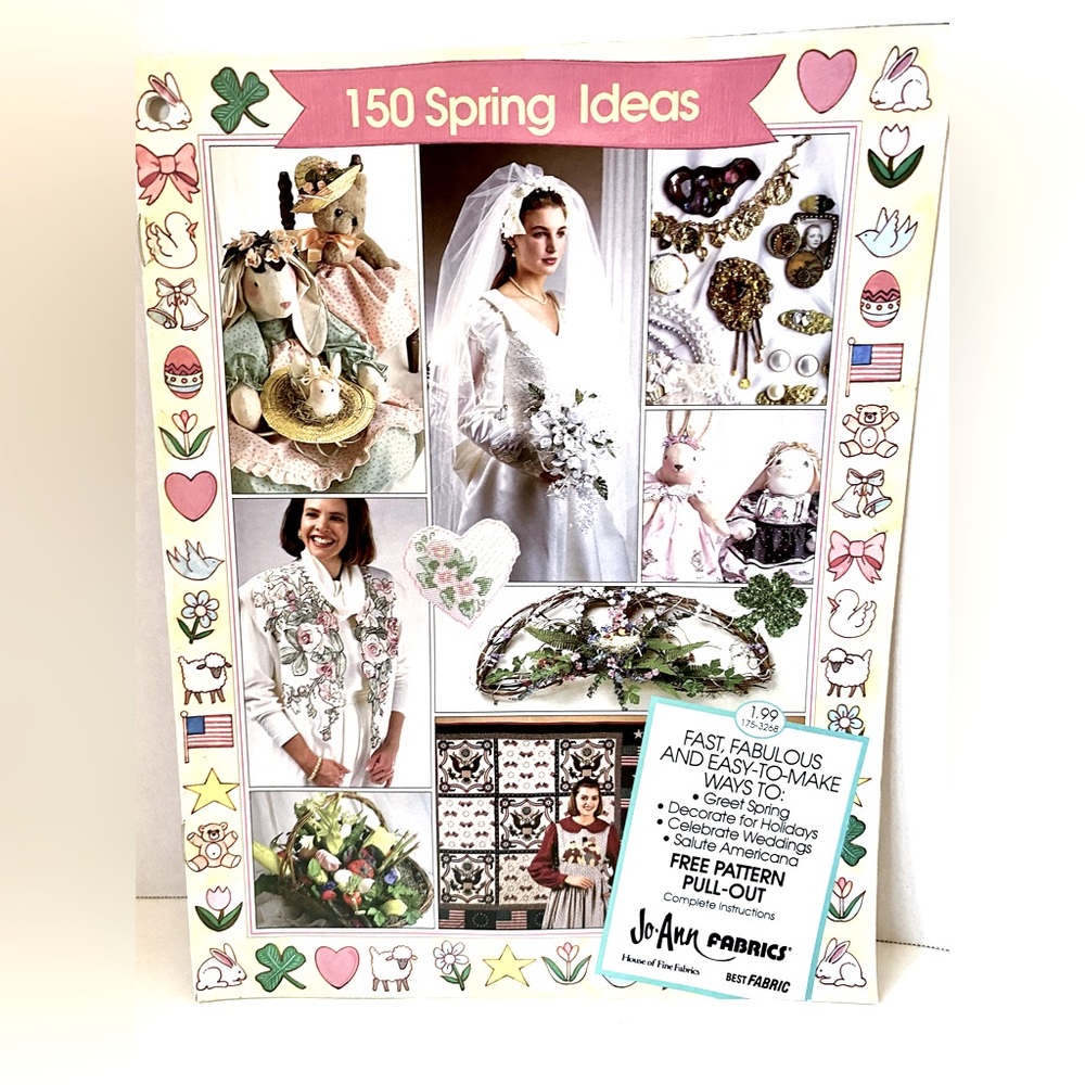 Vintage Jo-Ann Fabrics Craft Pattern Booklet